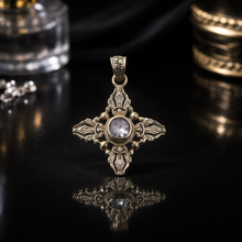 Charger l'image dans la galerie, PENDENTIF SCEAU AETHER CRISTAL