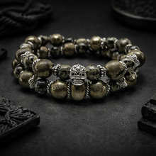 Charger l'image dans la galerie, DOUBLE BRACELET LE BLACK HAWKS