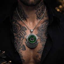 Charger l'image dans la galerie, PENDENTIF L'OEIL SOUVERAIN ONYX