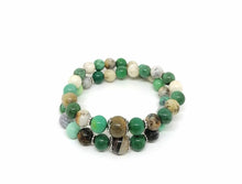 Load image into Gallery viewer, DOUBLE BRACELET L'AKHATÊS