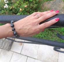 Load image into Gallery viewer, BRACELET LA ROSE NOIRE
