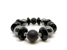 Charger l'image dans la galerie, BRACELET TANK BLACK PEARL