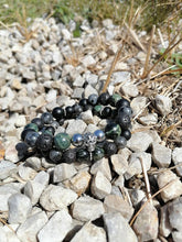 Load image into Gallery viewer, DOUBLE BRACELET KISS OF DEATH