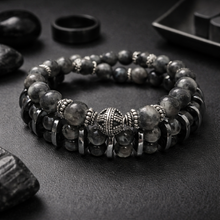 Charger l'image dans la galerie, DOUBLE BRACELET SIGNATURE EUPHOR
