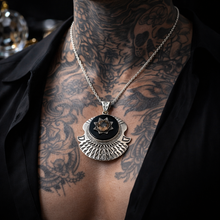 Charger l'image dans la galerie, PENDENTIF L'OEIL SOUVERAIN QUARTZ FUMÉ

