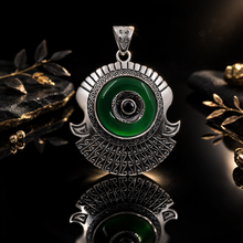 Charger l'image dans la galerie, PENDENTIF L'OEIL SOUVERAIN ONYX
